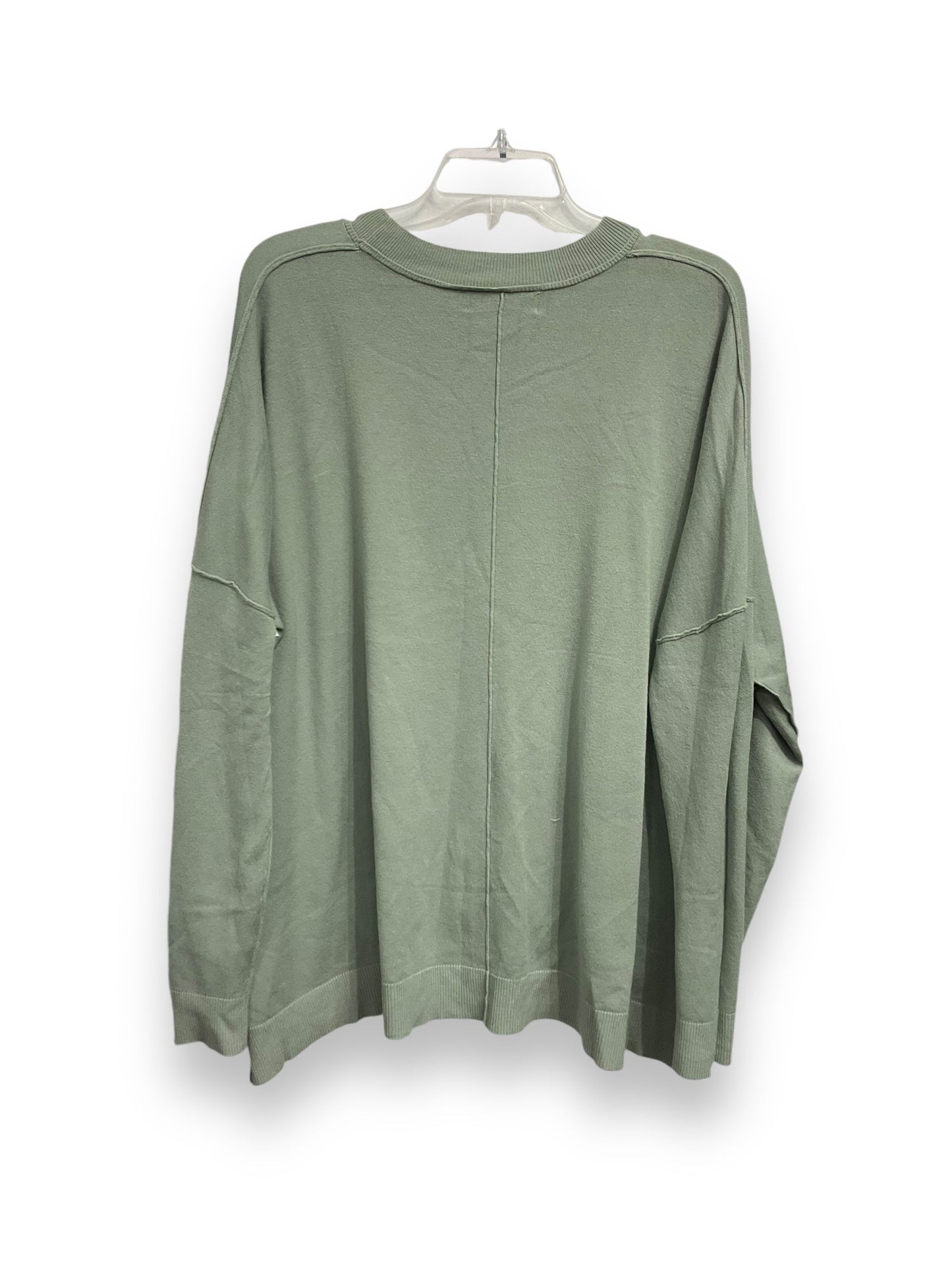 Top Long Sleeve By Dreamers In Green, Size: L