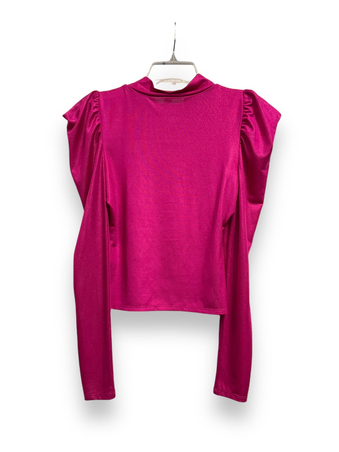 Top Long Sleeve By Bar Iii In Pink, Size: Xs