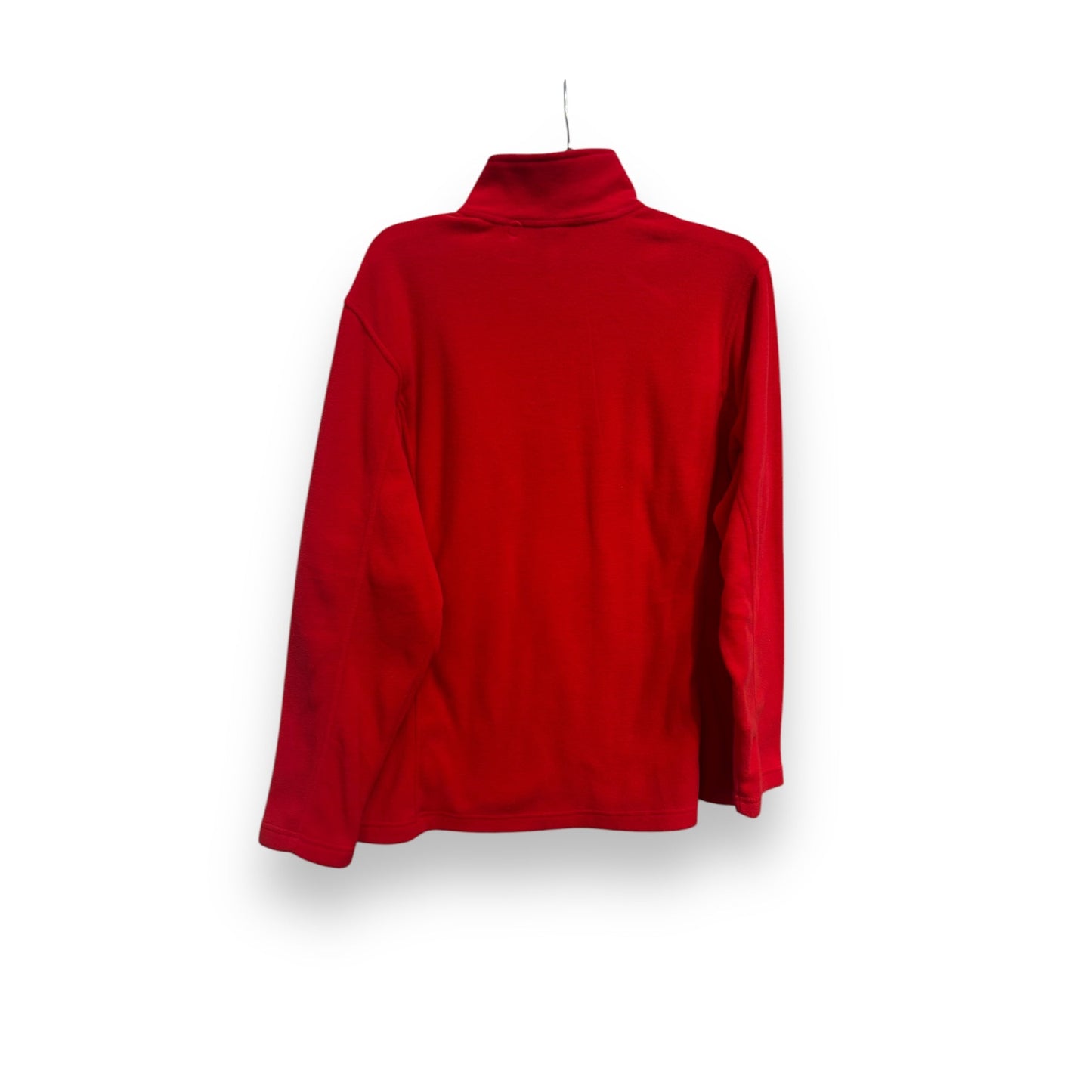 Athletic Jacket By Lands End In Red, Size: 1x