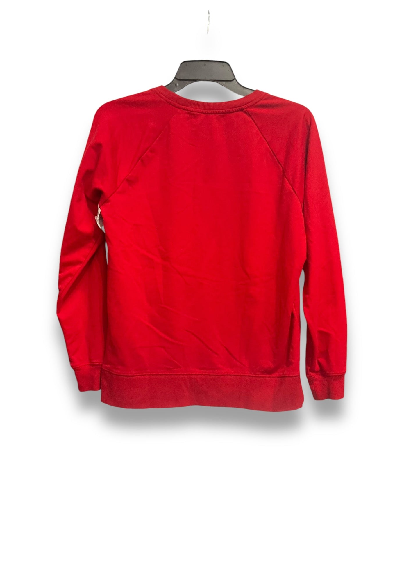 Top Long Sleeve By Michael By Michael Kors In Red, Size: S