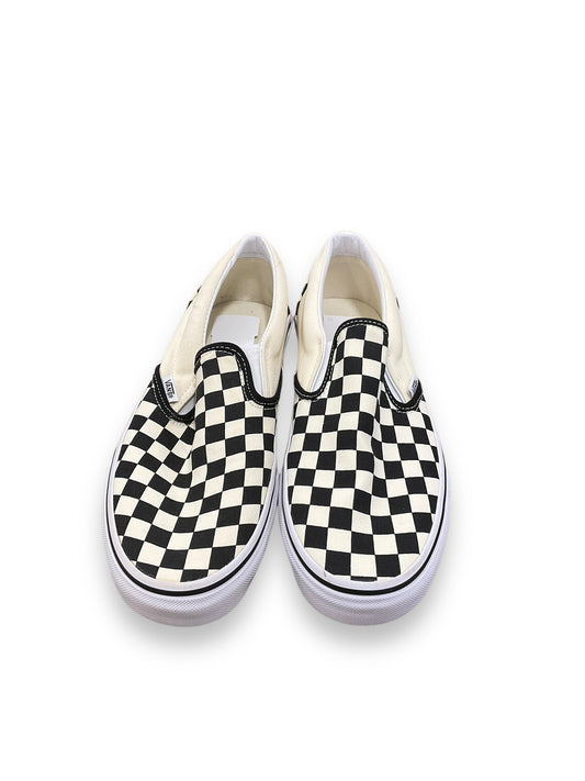 Shoes Flats By Vans In Checkered Pattern, Size: 10.5