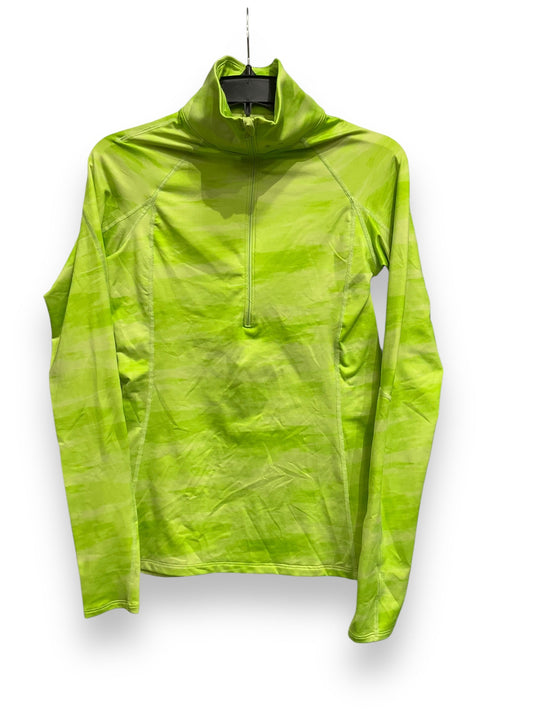 Athletic Jacket By Under Armour In Green, Size: S