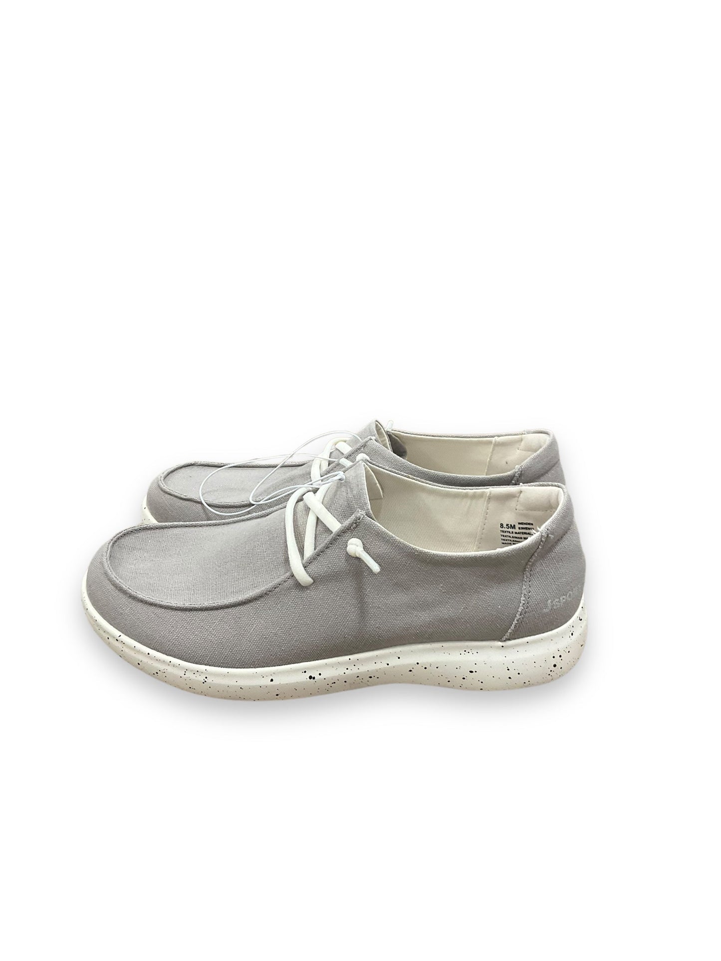 Shoes Flats By Clothes Mentor In Grey, Size: 8.5