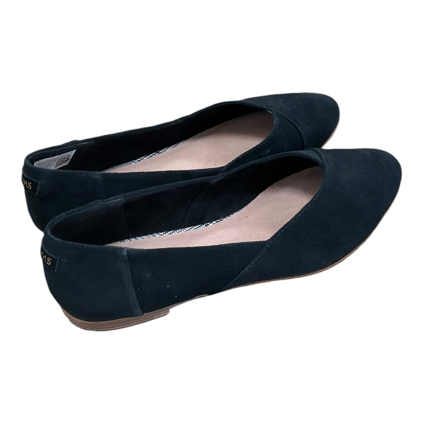 Shoes Flats By Toms In Black, Size: 9