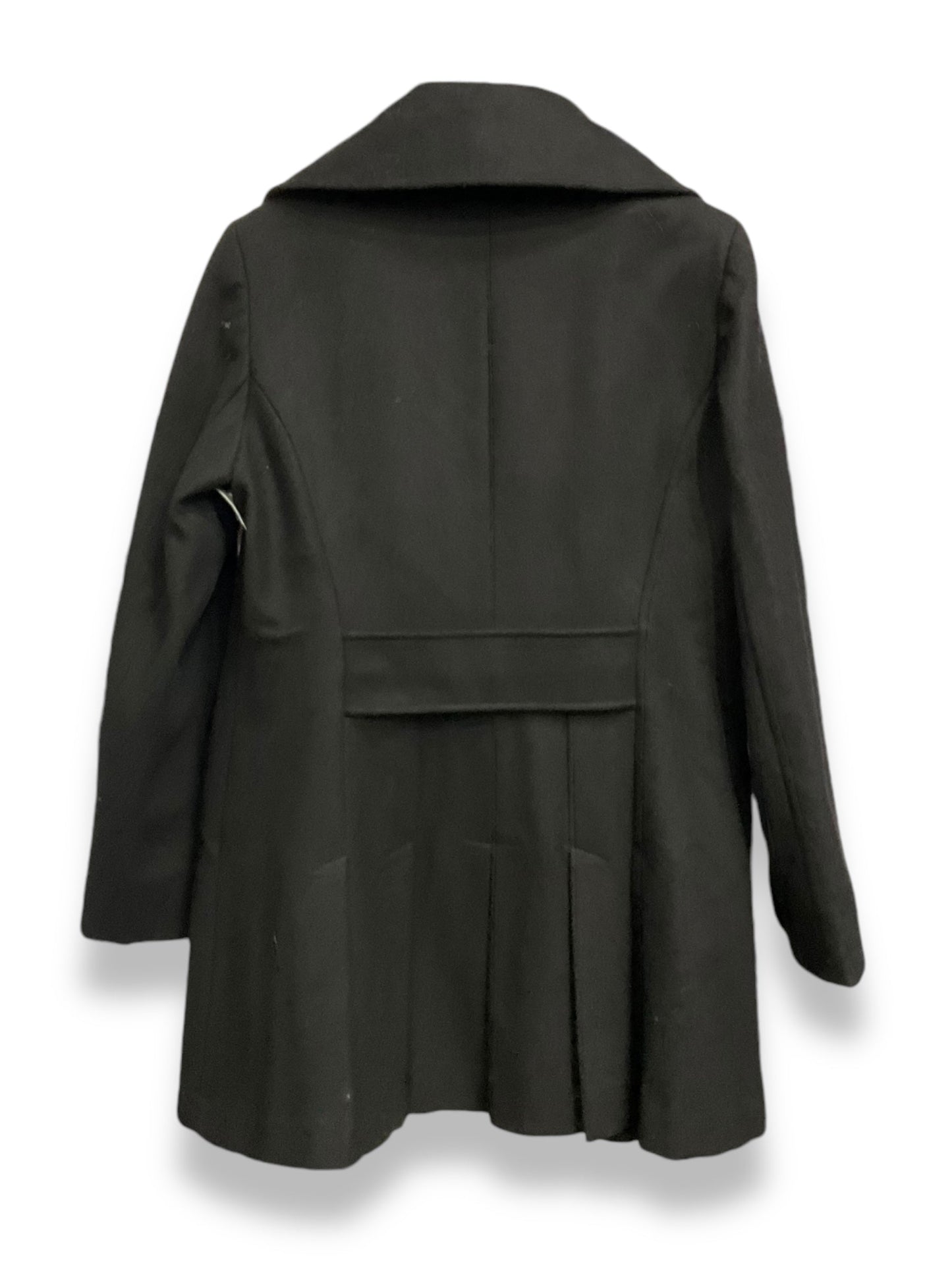 Coat Peacoat By Via Spiga In Black, Size: 14