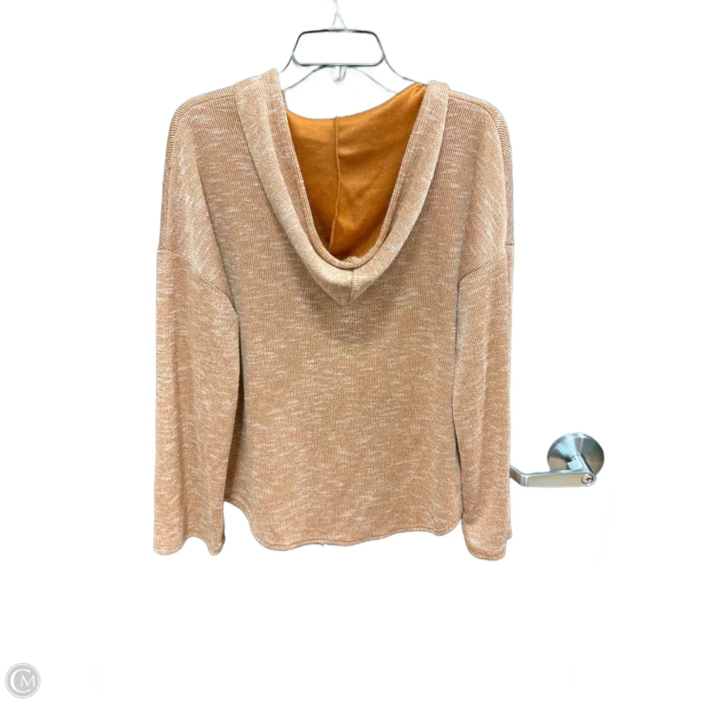 Sweatshirt Hoodie By Acemi In Orange, Size: M