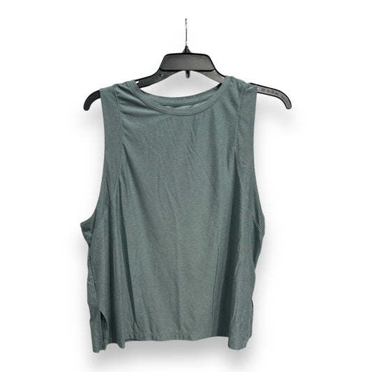 Athletic Tank Top By Old Navy In Green, Size: L