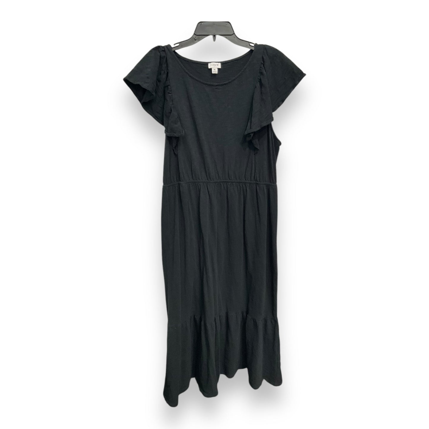 Dress Casual Maxi By J. Crew In Black, Size: Xl