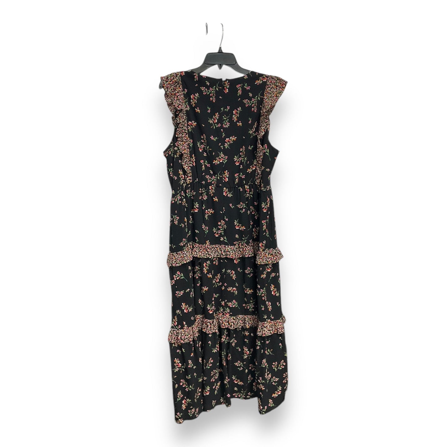 Dress Casual Maxi By J. Crew In Floral Print, Size: 14