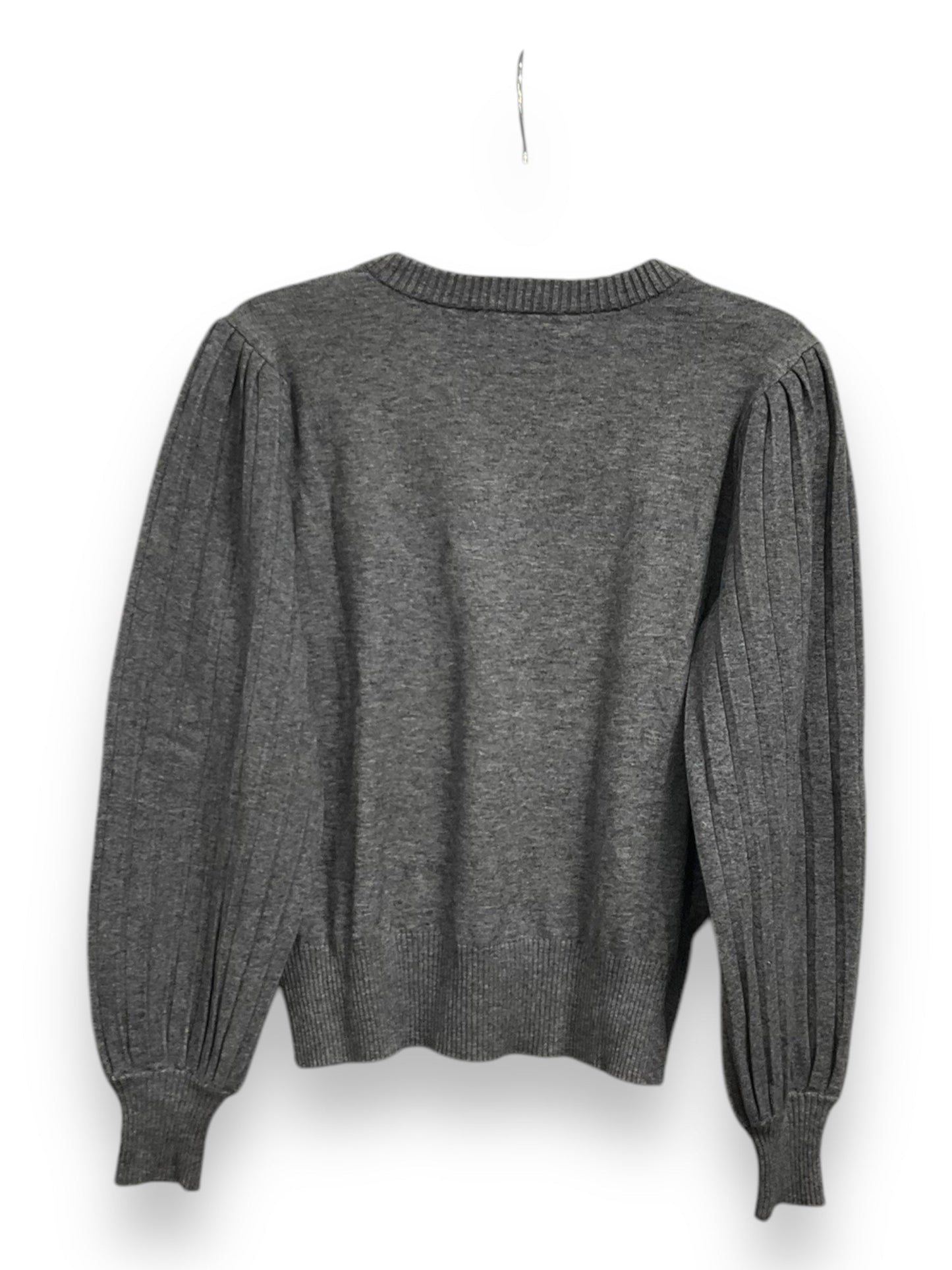 Sweater By Loft In Grey, Size: L