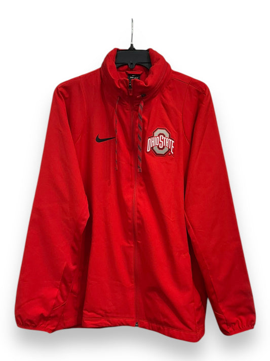 Athletic Jacket By Nike Apparel In Red, Size: Xl