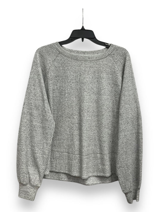 Athletic Top Long Sleeve Crewneck By Calia In Grey, Size: L