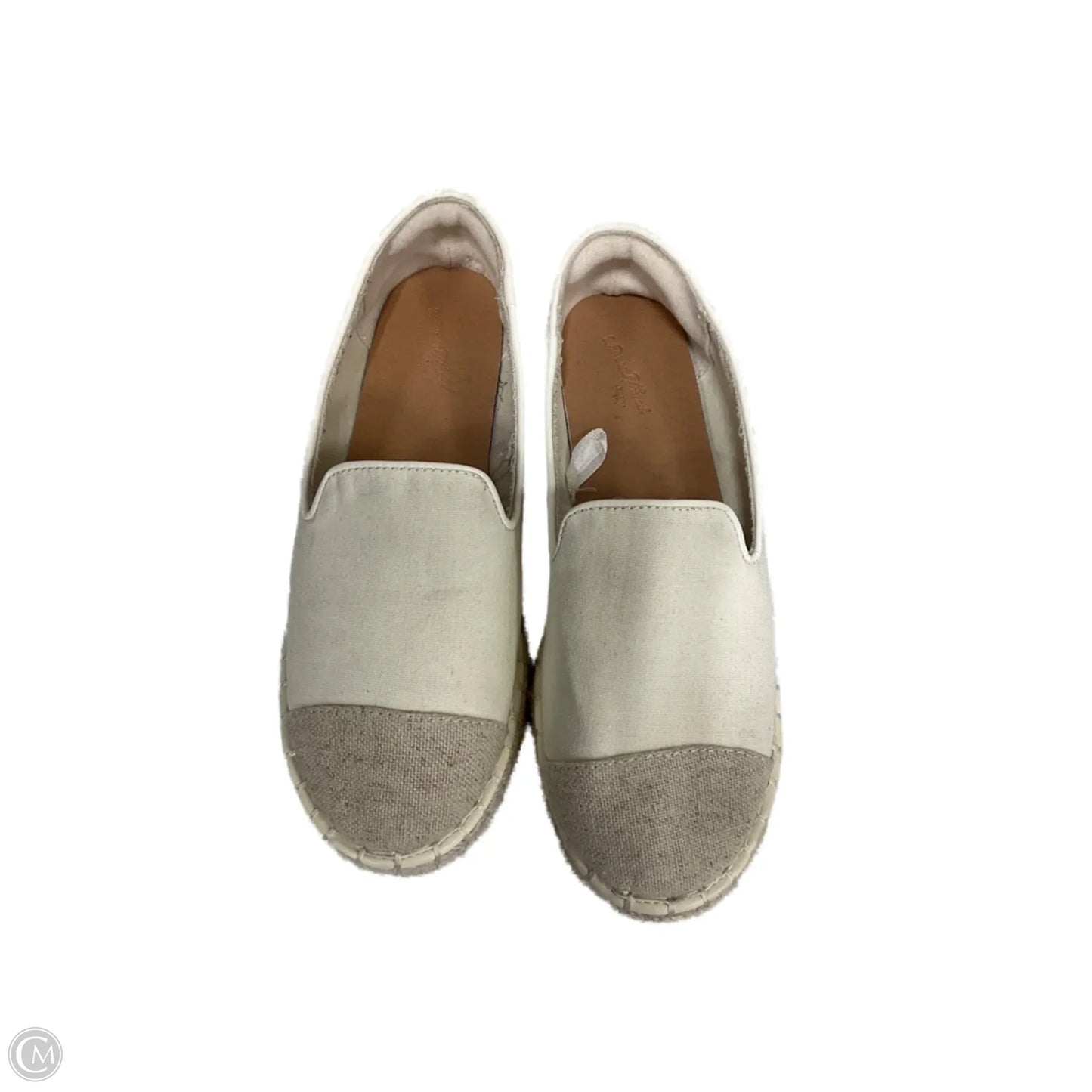 Shoes Flats By Universal Thread In Cream, Size: 6