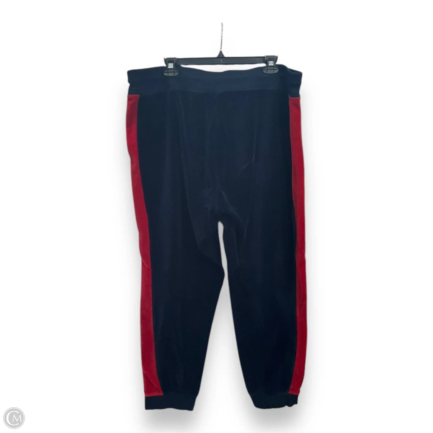 Athletic Pants 2pc By Tommy Hilfiger In Blue & Red & White, Size: 2x