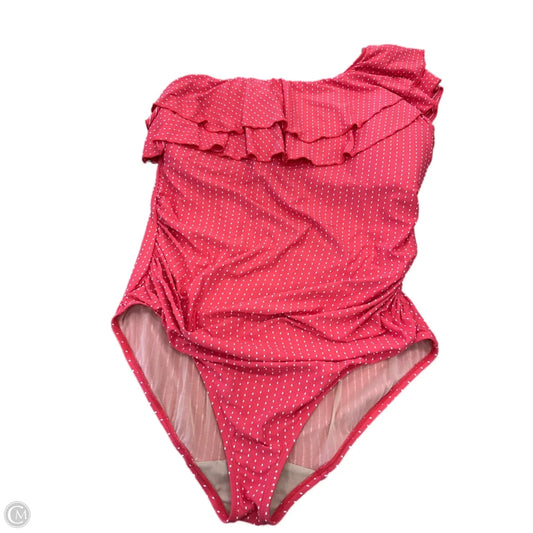 Swimsuit By Cacique In Polkadot Pattern, Size: 3x