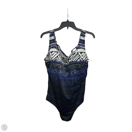 Swimsuit By St Johns Bay In Blue, Size: 3x