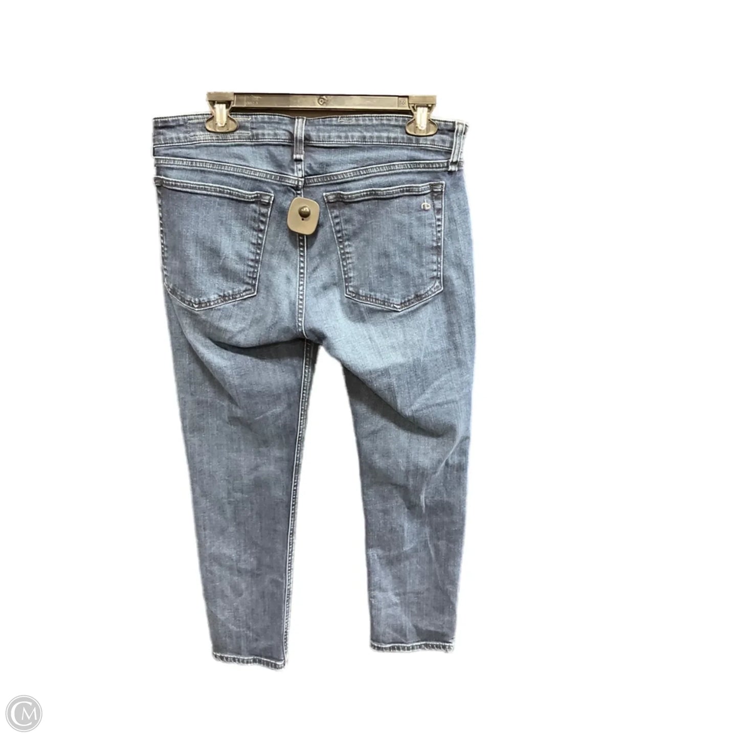 Jeans Boyfriend By Rag & Bones Jeans In Blue Denim, Size: 8