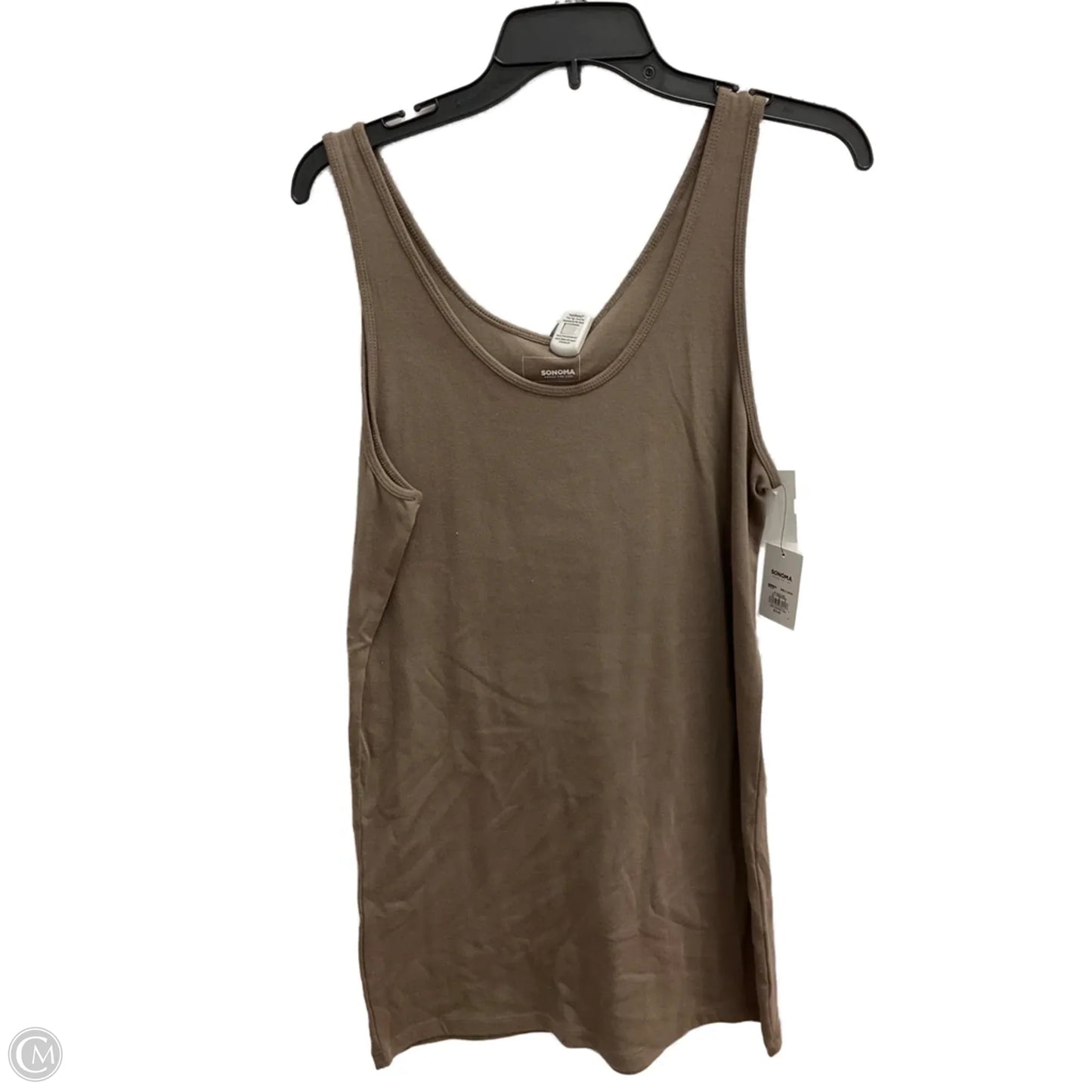 Tank Top By Sonoma In Brown, Size: Xl