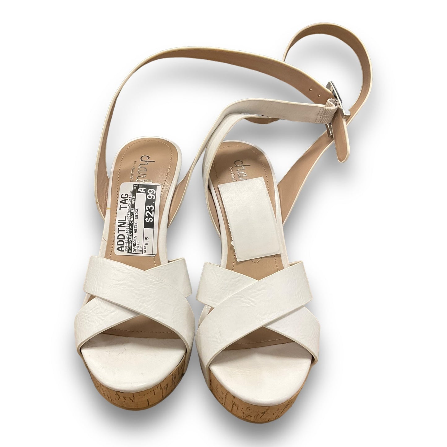 Sandals Heels Wedge By Charles By Charles David  Size: 5.5