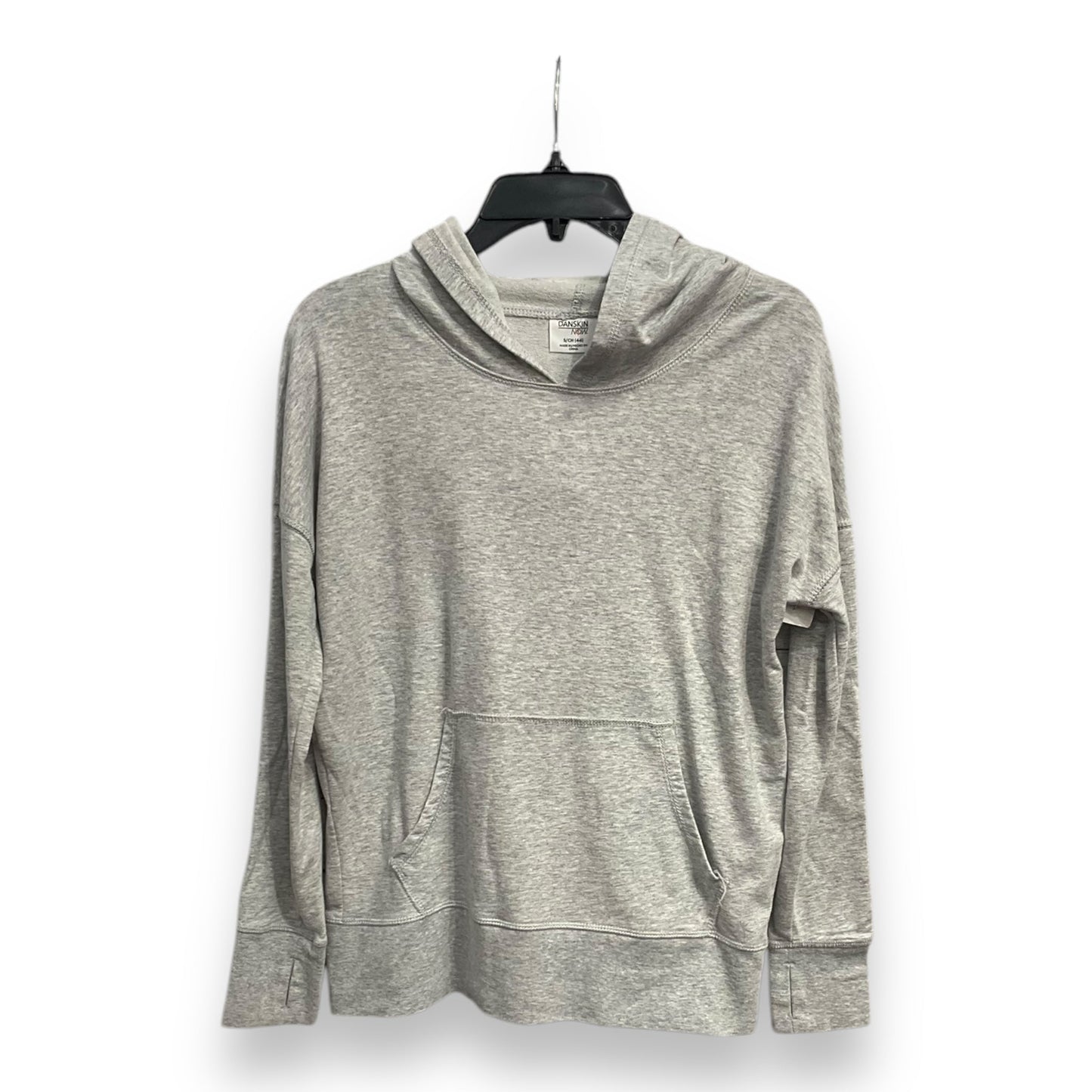 Athletic Sweatshirt Hoodie By Danskin Now In Grey, Size: S