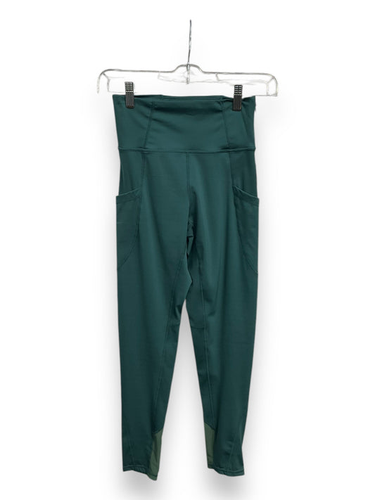 Athletic Leggings By Clothes Mentor In Green, Size: M