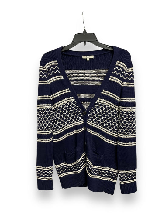 Cardigan By Madewell In Blue & White, Size: M