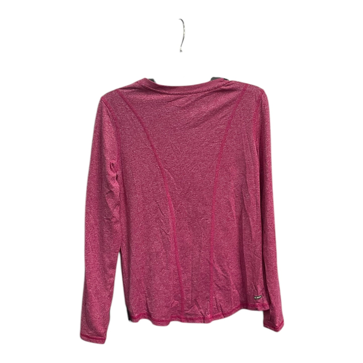 Athletic Top Long Sleeve Crewneck By Danskin Now In Pink, Size: M