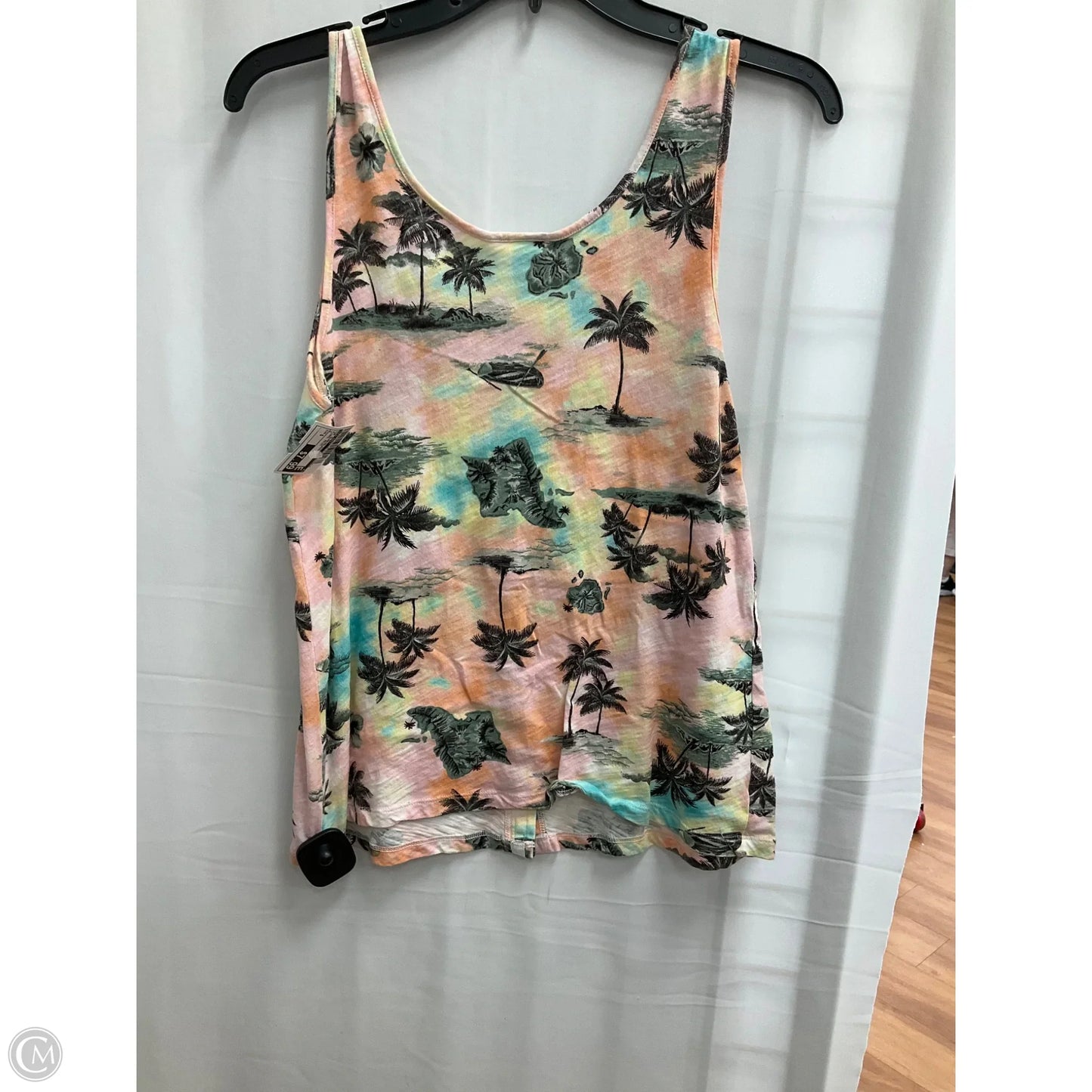 Top Sleeveless By Old Navy In Floral Print, Size: S