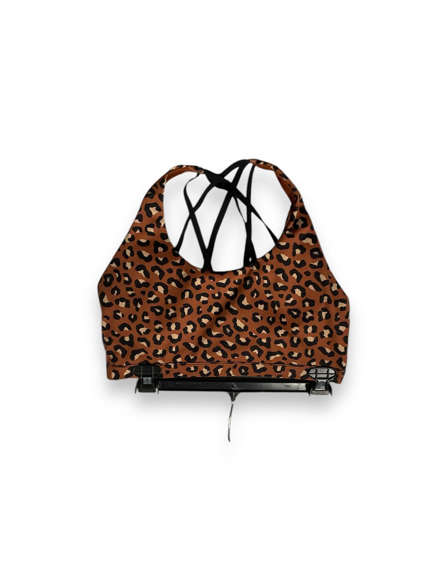 Athletic Bra By Fabletics In Animal Print, Size: M