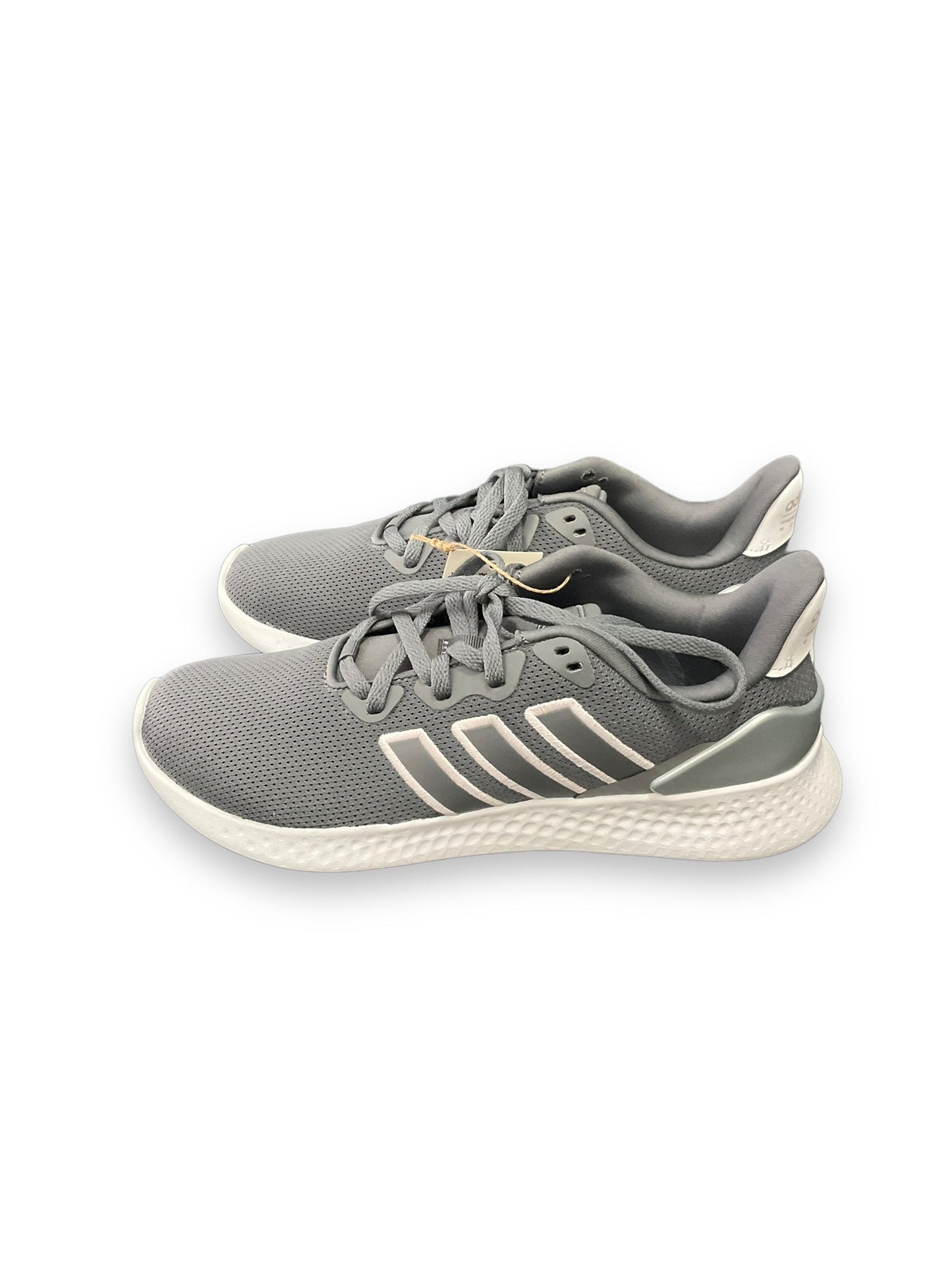 Grey Shoes Athletic Adidas, Size 7.5