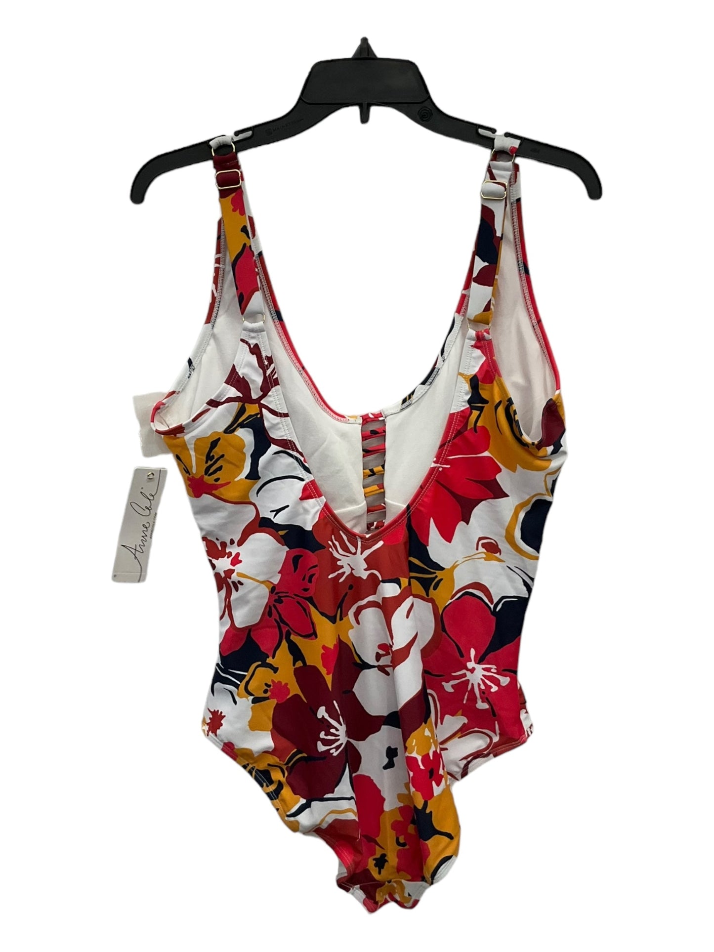 Floral Print Swimsuit Clothes Mentor, Size L