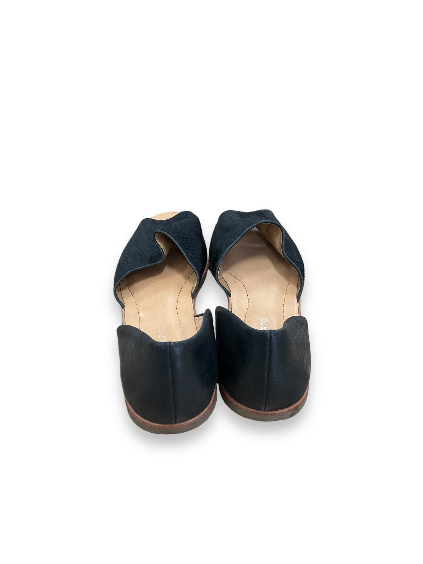 Black Shoes Flats Franco Sarto, Size 9