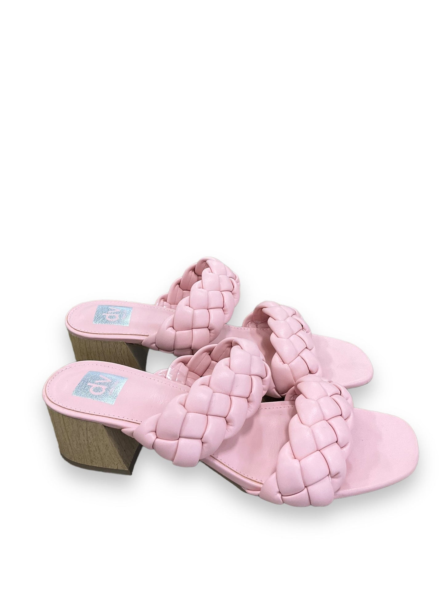 Pink Shoes Heels Block Dolce Vita, Size 11