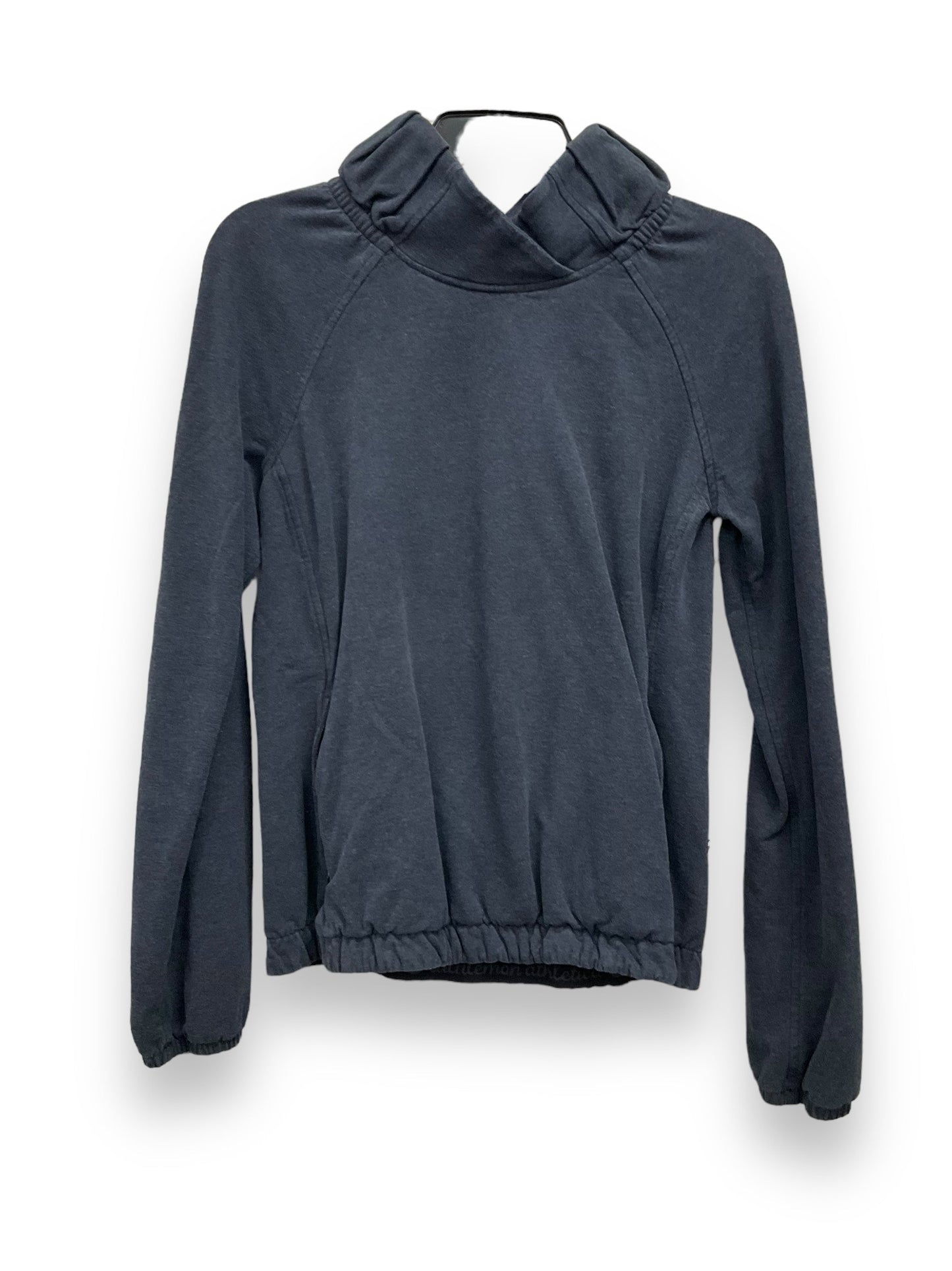 Blue Athletic Sweatshirt Collar Lululemon, Size 6