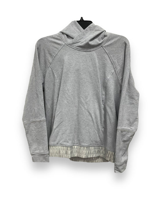 Grey Athletic Sweatshirt Hoodie Lululemon, Size 8