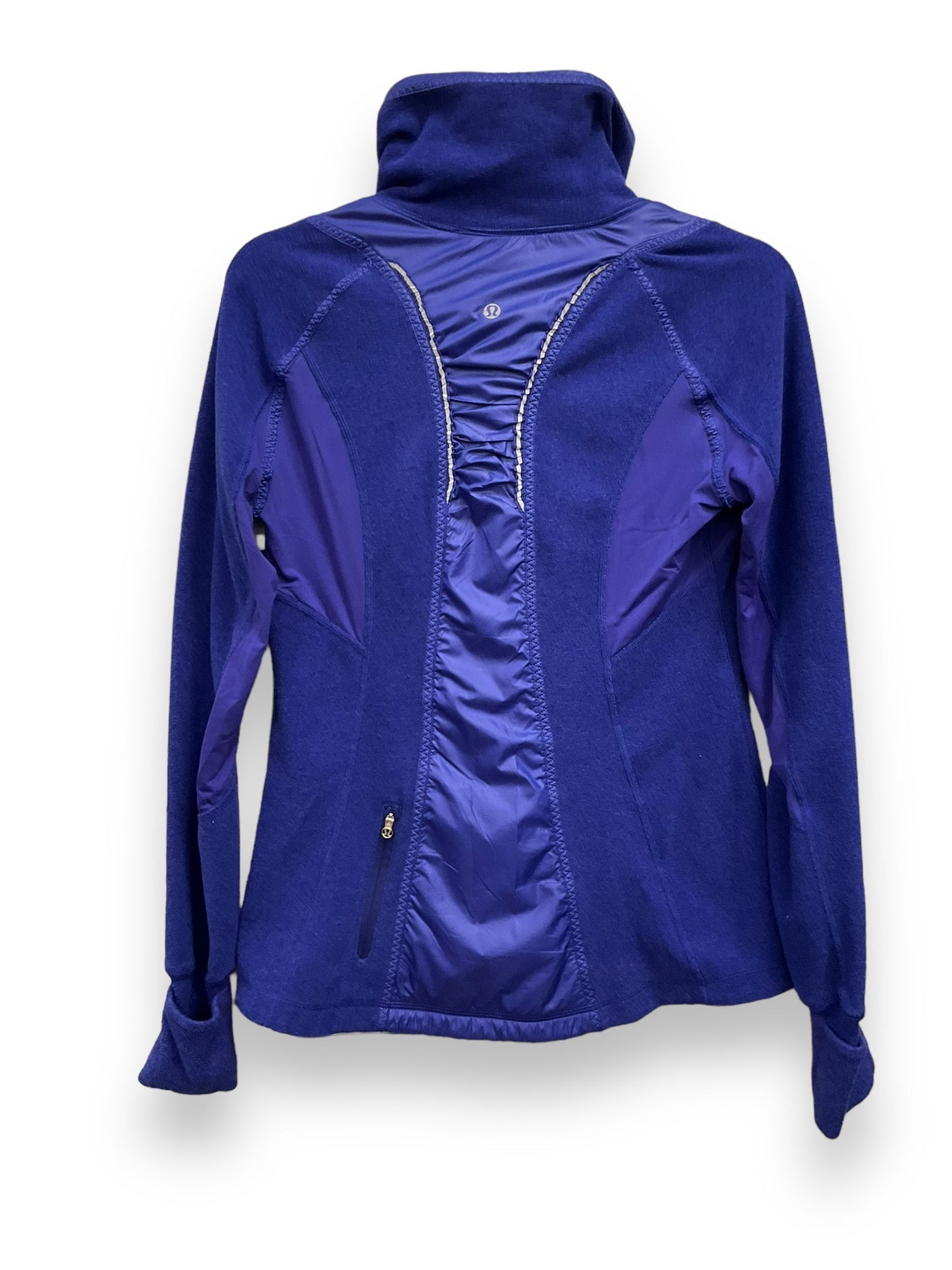 Blue Athletic Jacket Lululemon, Size 6