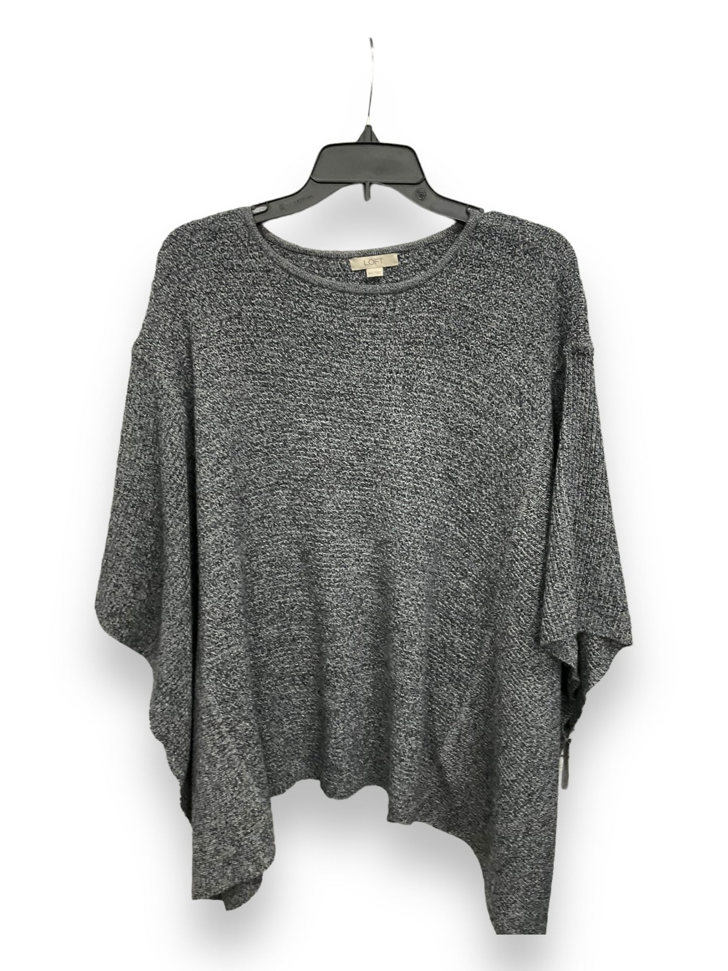 Grey Poncho Loft, Size Xs