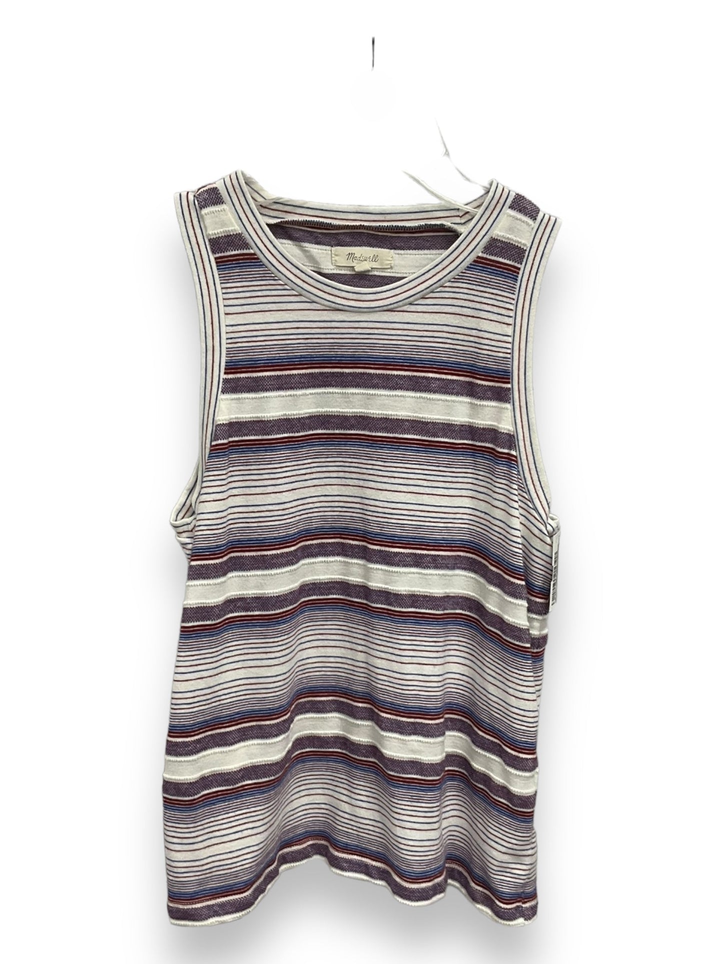 Striped Pattern Tank Top Madewell, Size S