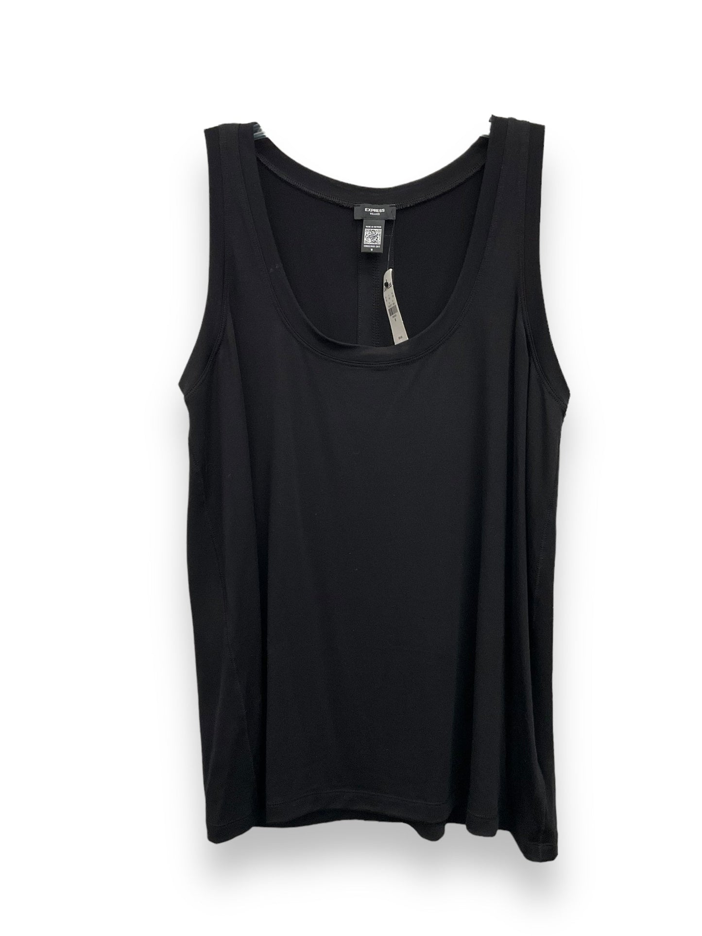 Black Top Sleeveless Express, Size M