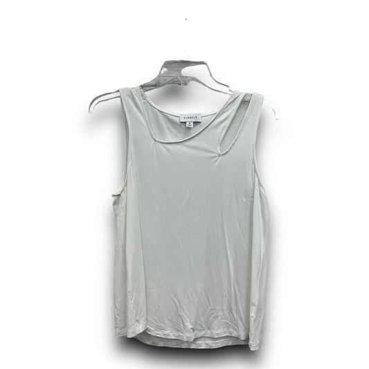 White Top Sleeveless Evereve, Size M