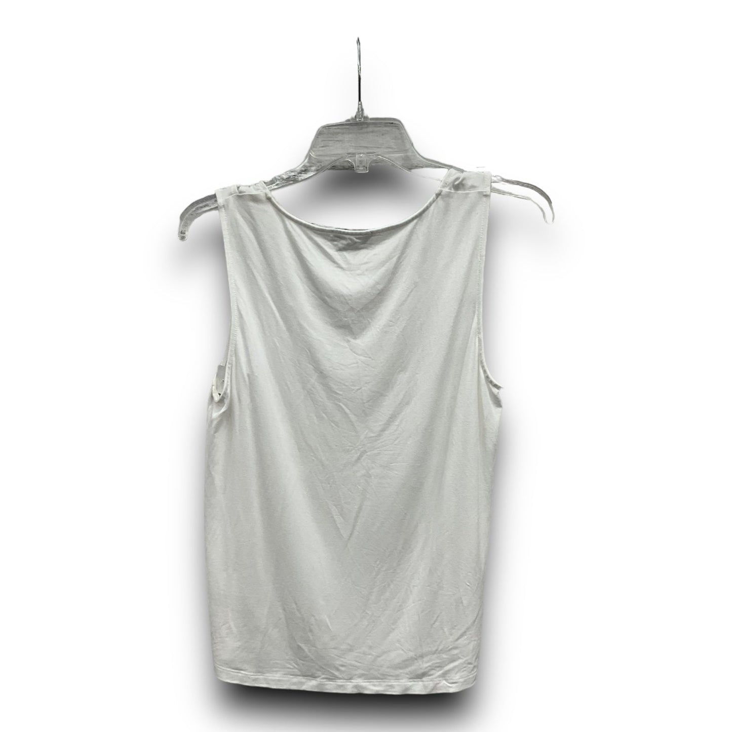 White Top Sleeveless Evereve, Size M