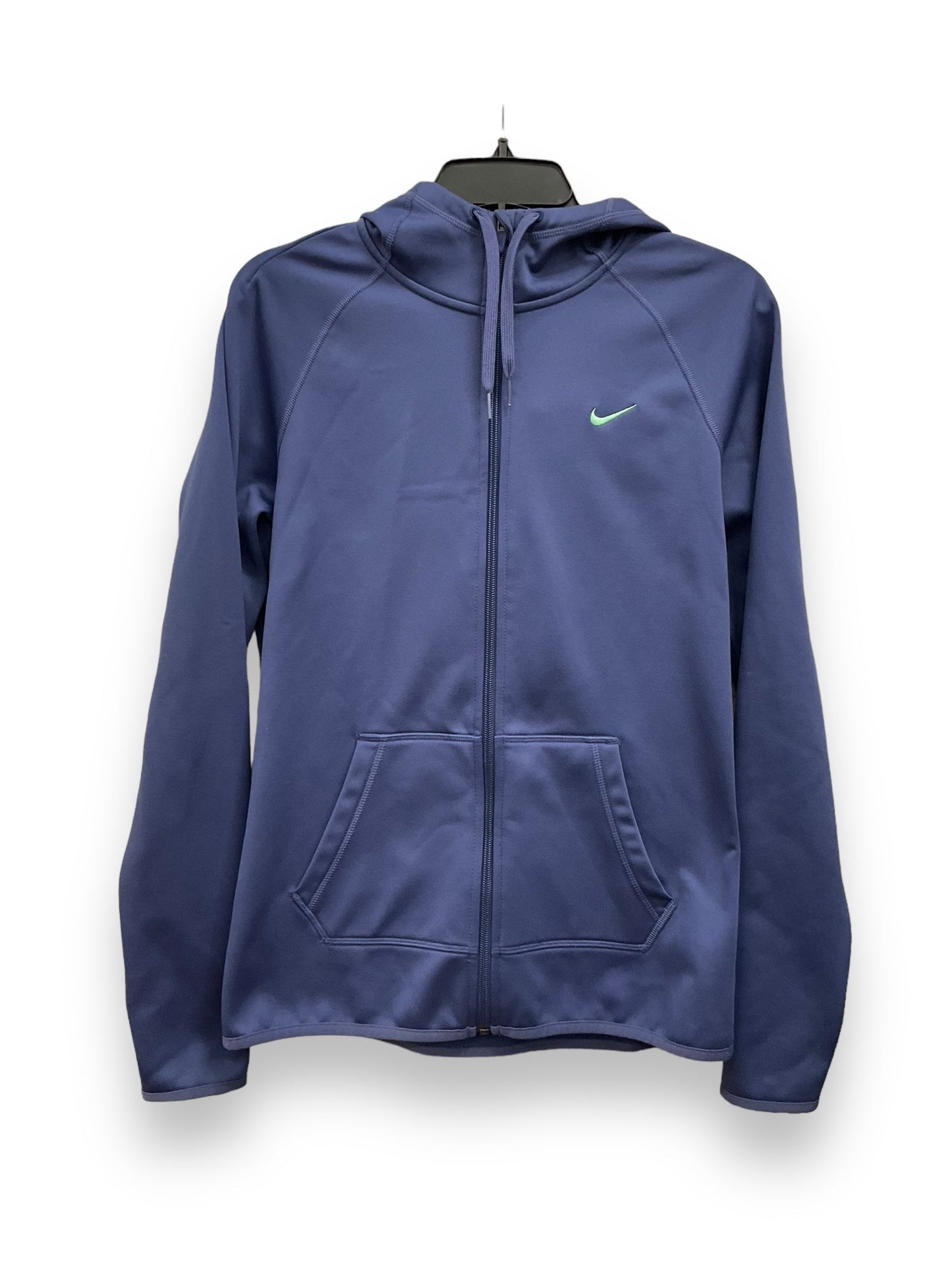 Athletic Jacket By Nike Apparel In Purple, Size: S