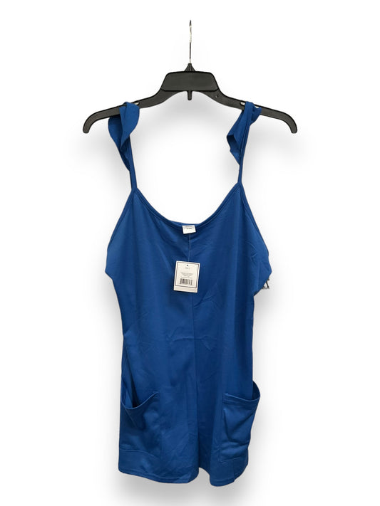 Romper By Clothes Mentor In Blue, Size: L