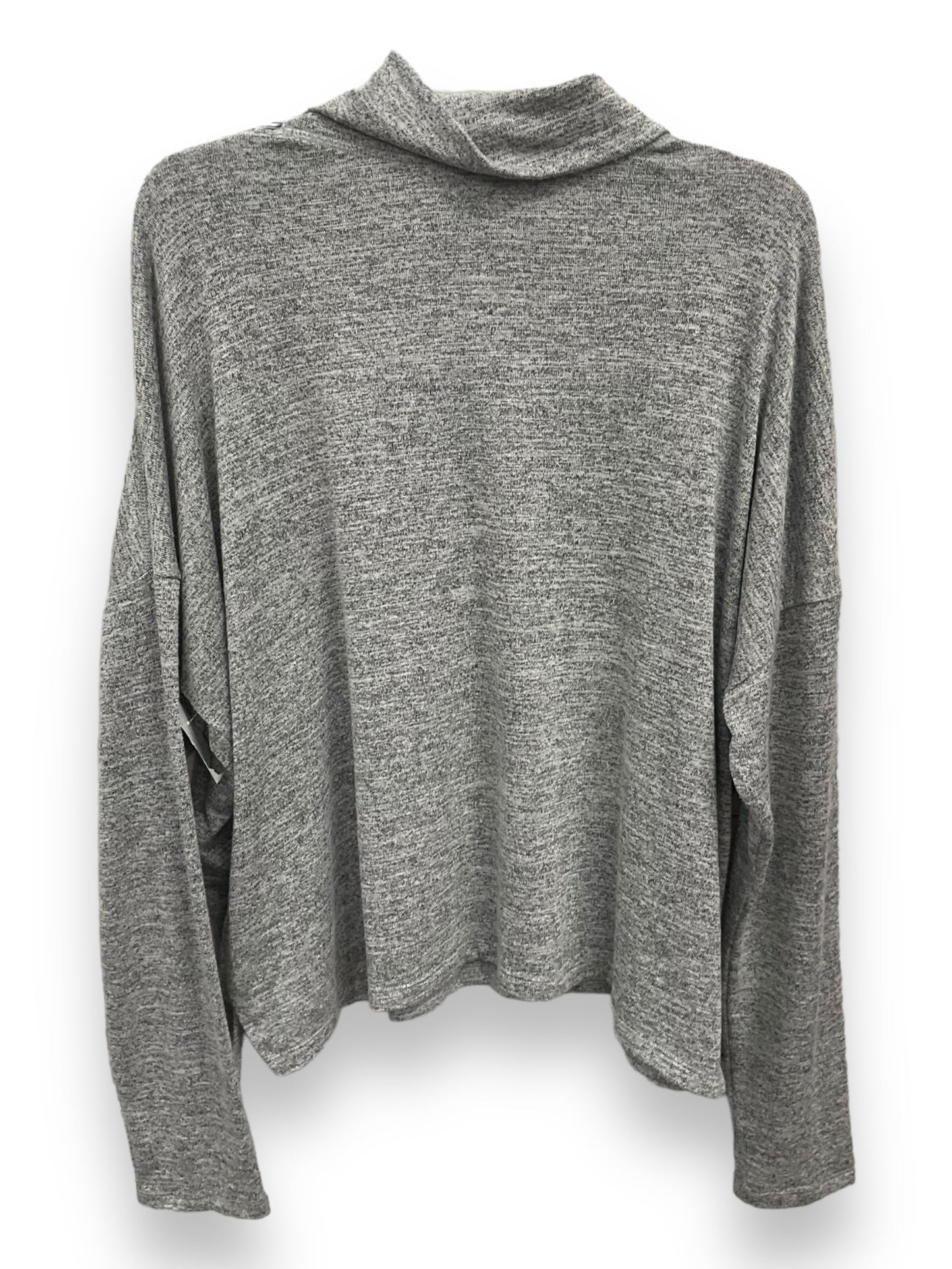 Top Long Sleeve Basic By Banana Republic In Grey, Size: Xl