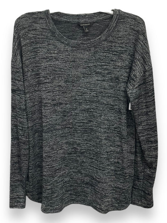 Top Long Sleeve Basic By Banana Republic In Grey, Size: M