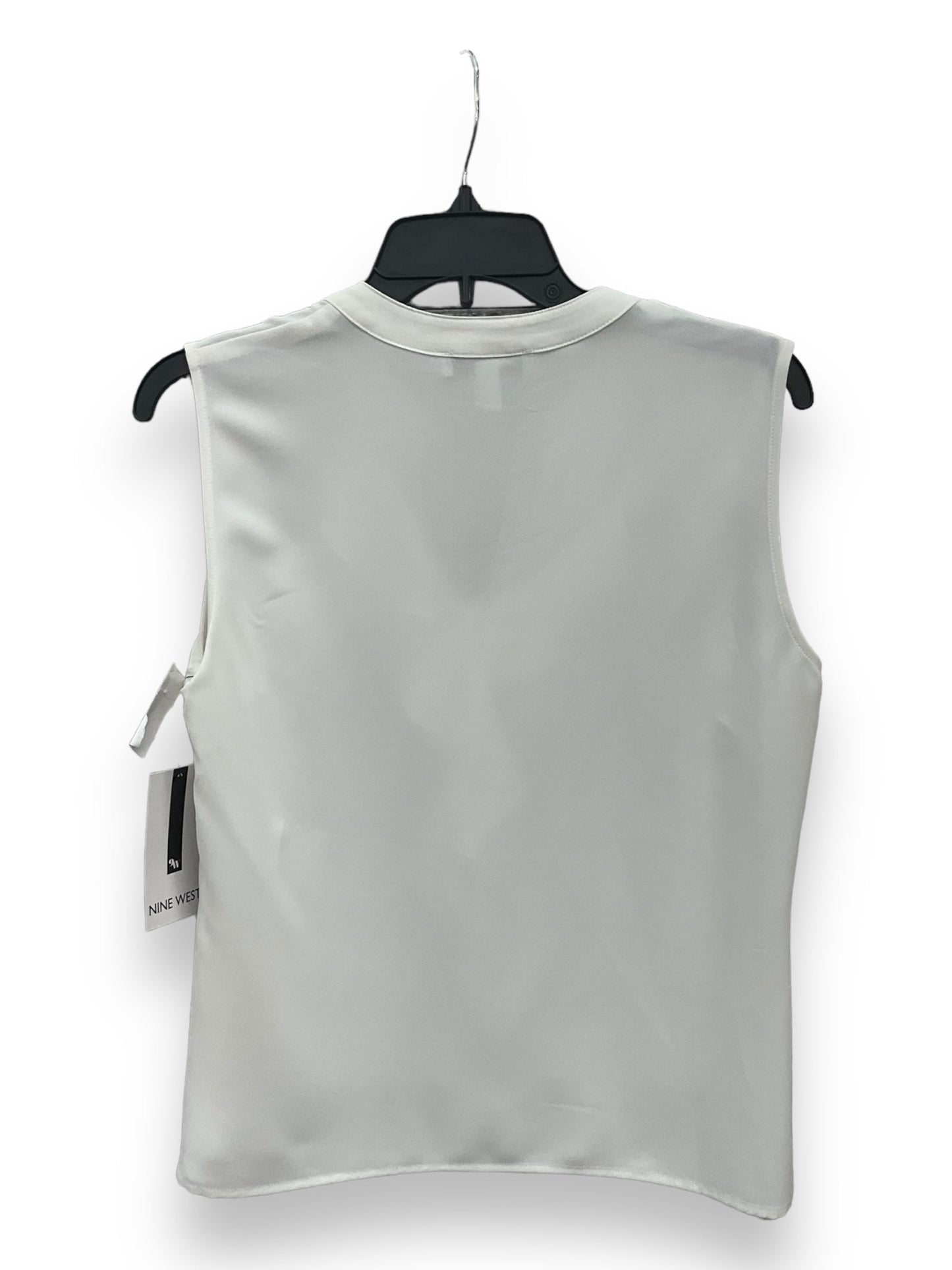 Top Sleeveless By Nine West Apparel In White, Size: M