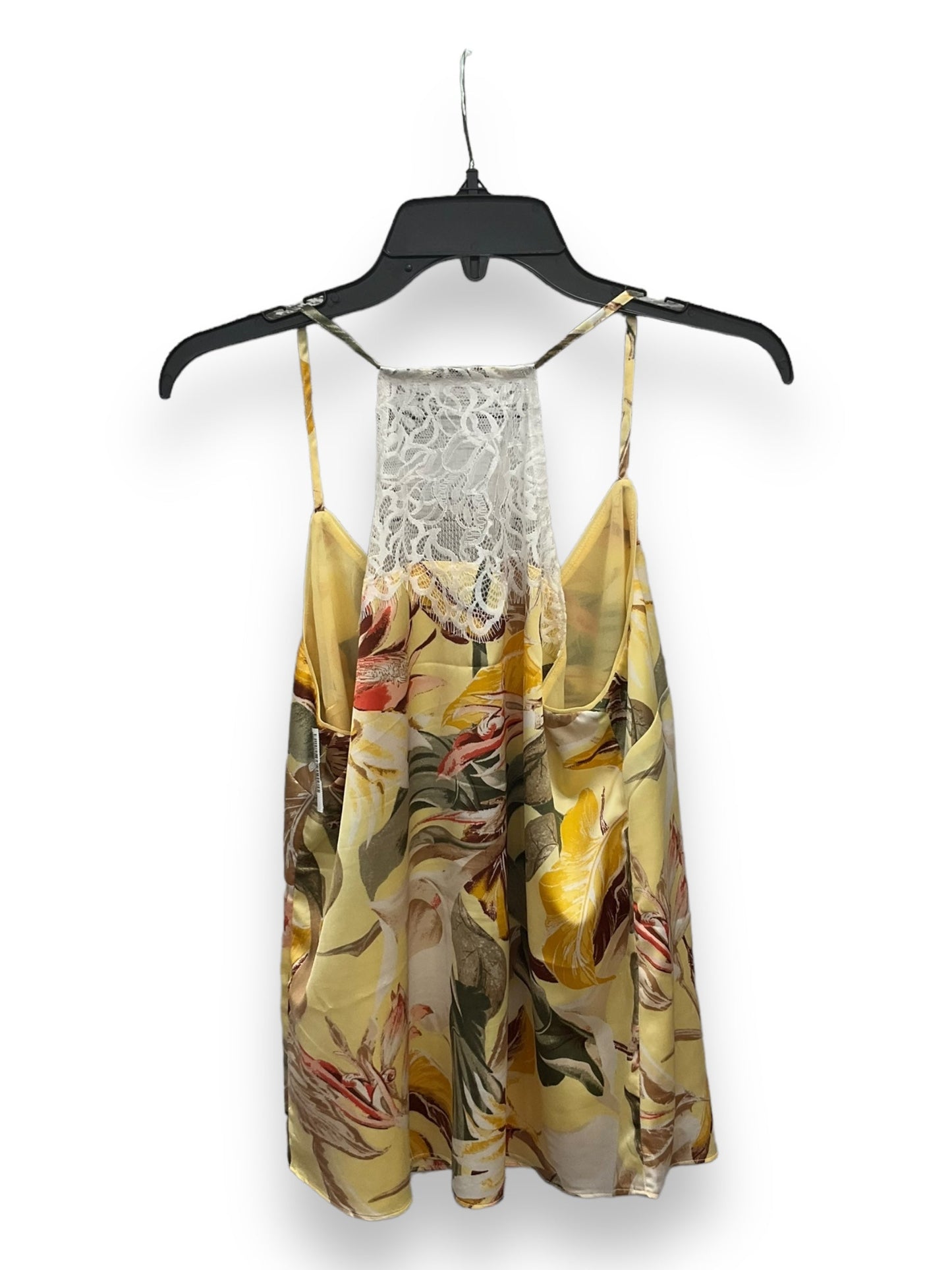 Top Sleeveless By White House Black Market In Floral Print, Size: M