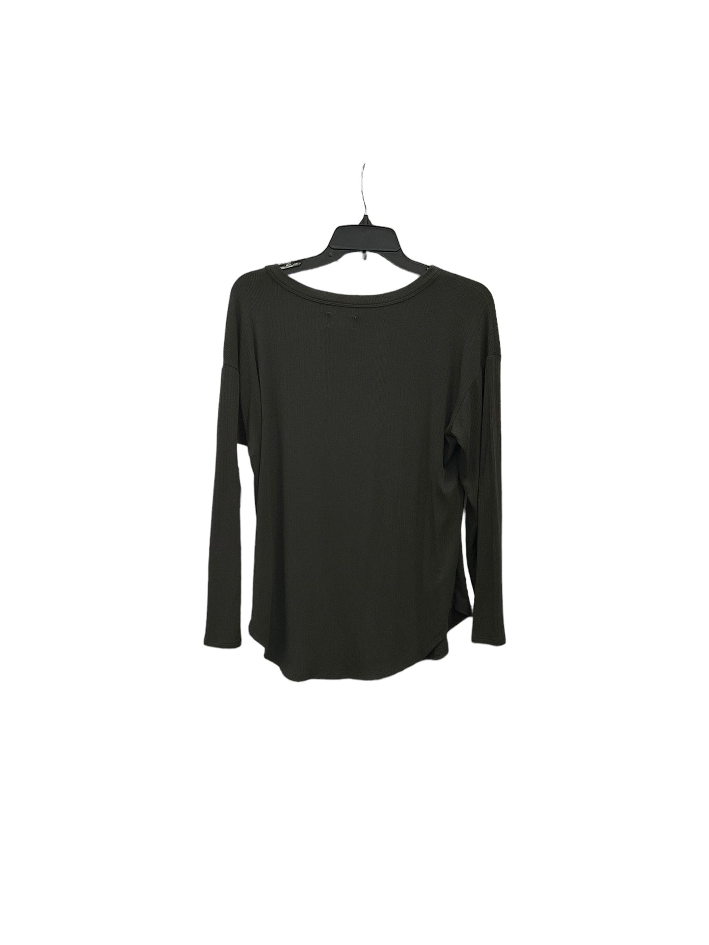 Top Long Sleeve Basic By Lou And Grey In Green, Size: Xs