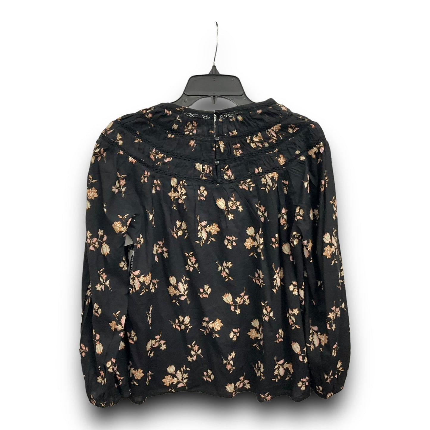 Top Long Sleeve By Old Navy In Floral Print, Size: M