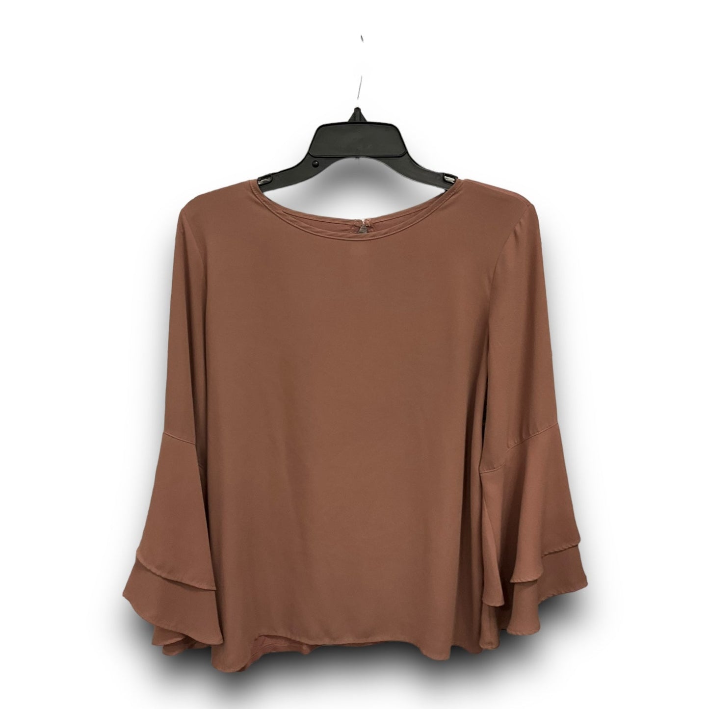 Blouse 3/4 Sleeve By Loft In Mauve, Size: M